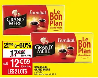 Migros Café moulu GRAND'MÈRE offre