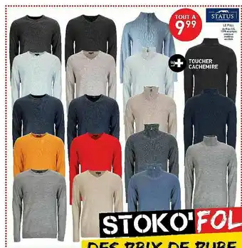 Stokomani Le Pull Status offre