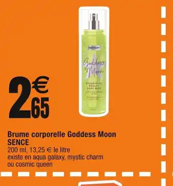 Brume corporelle Goddess Moon SENCE