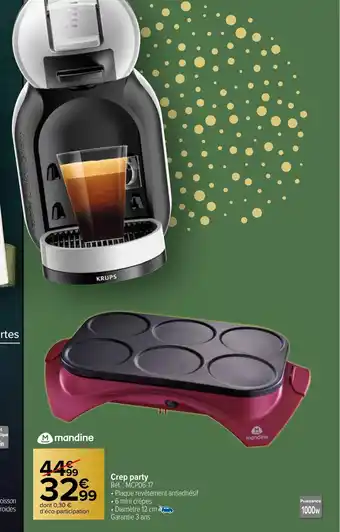 Carrefour Market Crep party offre