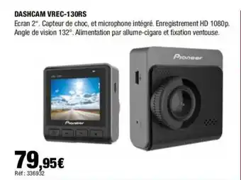 Autobacs DASHCAM VREC-130RS offre