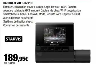 Autobacs DASHCAM VREC-DZ710 offre
