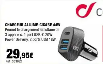 Autobacs CHARGEUR ALLUME-CIGARE 44W offre
