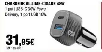 Autobacs CHARGEUR ALLUME-CIGARE 48W offre