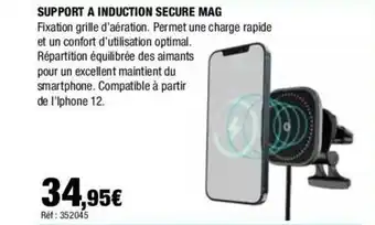 Autobacs SUPPORT A INDUCTION SECURE MAG offre