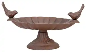 Jardiland Bain d'oiseau/mangeoire pour oiseaux en fonte offre