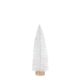 Arbre blanc -pe (polyethylene)-blanc- h32xd10cm