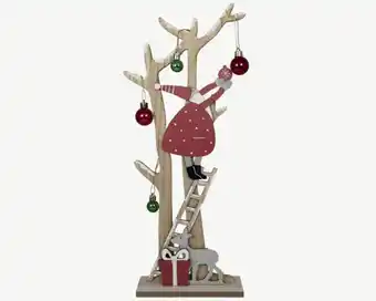 Jardiland Blachère illumination - père noël à poser l.46 x l.6,5 x h.46 cm offre