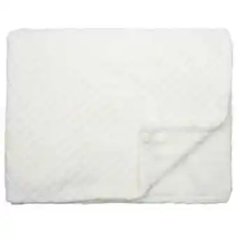 Jardiland Plaid embossé beige l.140 x l.200 x h.2 cm offre