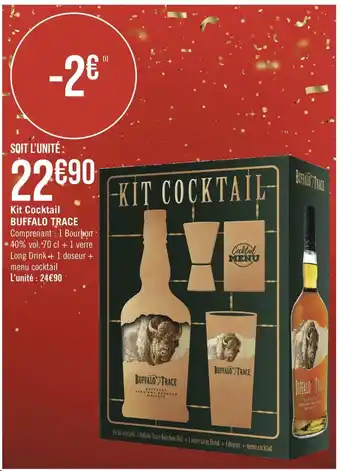 Buffalo trace kit cocktail