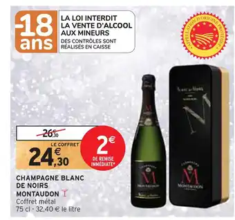 Montaudon champagne blanc de noirs