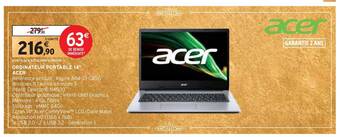 Intermarché Acer ordinateur portable 14 offre