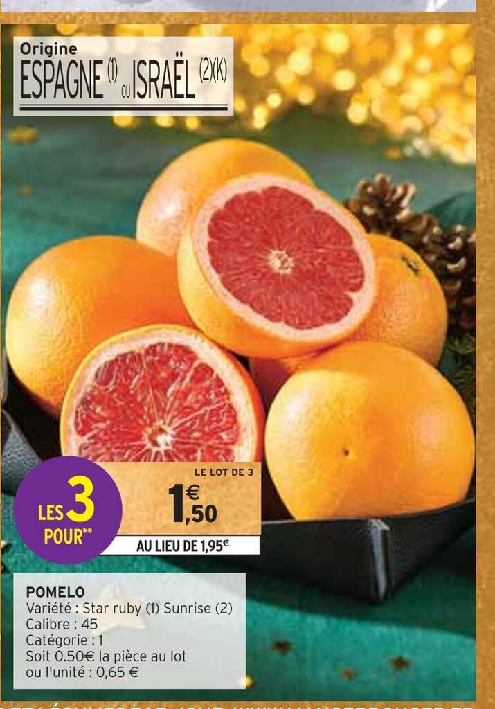 Promo Pomelo chez Intermarché
