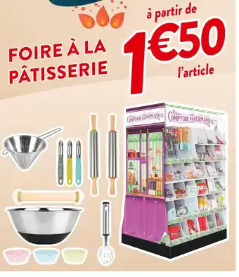 Cora x Carrefour Foire à la pâtisserie offre