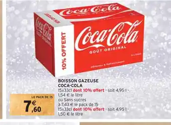 Intermarché Coca-cola boisson gazeuse offre