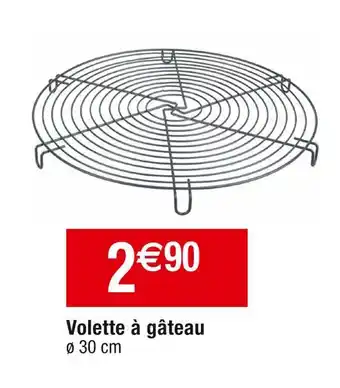 Cora x Carrefour Volette à gâteau offre