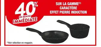 40% de remise immediate sur la gamme caractĂšre effet pierre induction
