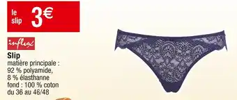 Cora x Carrefour Influx slip offre