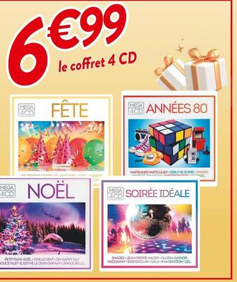 Cora Le coffret 4 cd offre