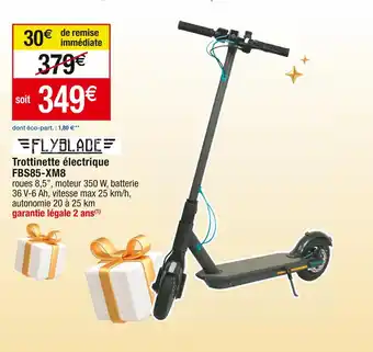 Cora x Carrefour Flyblade trottinette électrique fbs85-xm8 offre