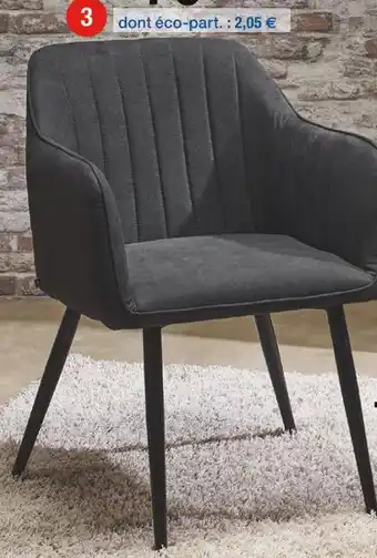 Cora x Carrefour Fauteuil diner visoca offre
