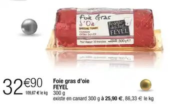 Cora x Carrefour Feyel foie gras d’oie offre