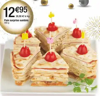 Cora x Carrefour Pain surprise suédois offre