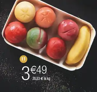 Cora x Carrefour Corbeille de fruits déguisés offre