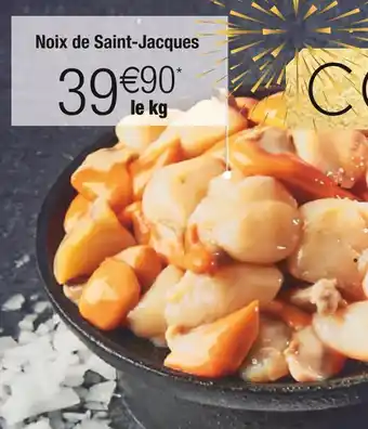 Cora x Carrefour Noix de saint-jacques offre