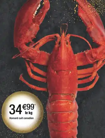 Cora x Carrefour Homard cuit canadien offre
