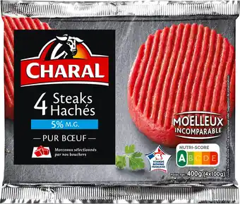 Match Charal steak haché offre