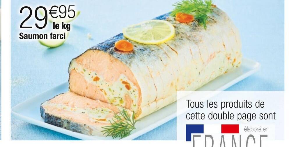 Saumon Farci Surgelé Leclerc Saumon Farci Cuisineaz 9 Promo Saumon farci chez Cora