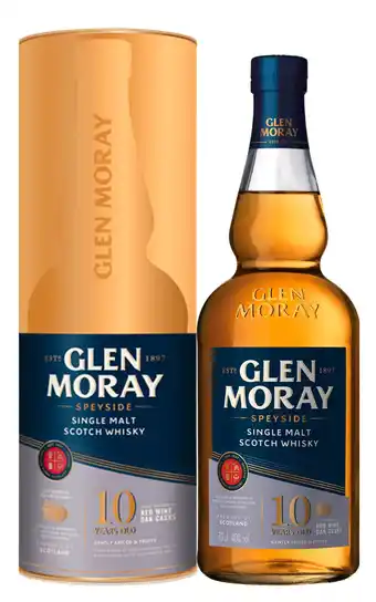 Match Glen moray speyside single malt scotch whisky offre