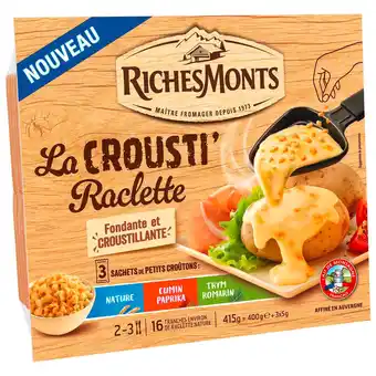 Richesmonts la crousti' raclette