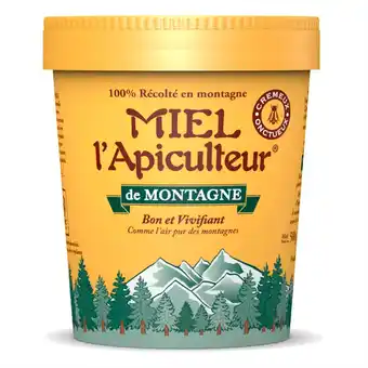 Match Miel l'apiculteur miel de montagne crémeux offre