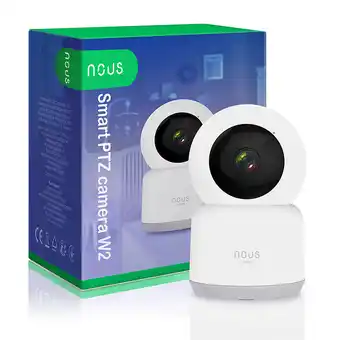 Caméra ip ptz 2mp fullhd 1080p wifi - nous-w2 - nous