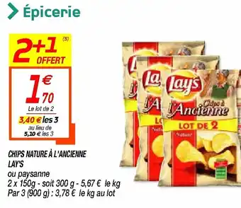 Netto Chips nature à l'Ancienne offre