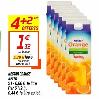 Netto Nectar Orange offre