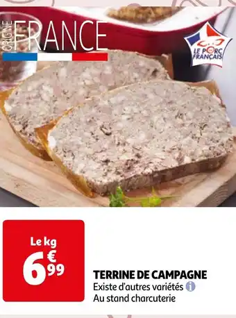 Auchan TERRINE DE CAMPAGNE offre