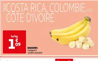 Auchan BANANES offre