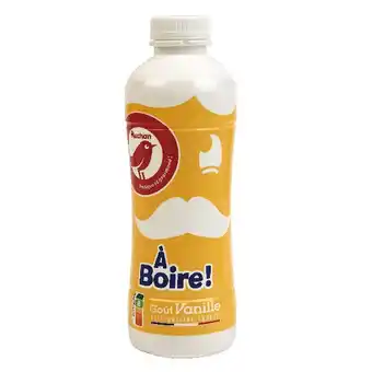 Auchan Yaourt à boire goût vanille auchan offre