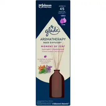Auchan Aromatherapie batonnets moment zen glade offre