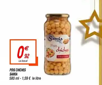 Netto Pois Chiches Samia offre