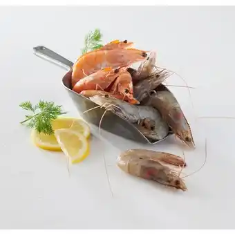 Auchan Gambas entières cuites réfrigérées ou crues décongelées offre
