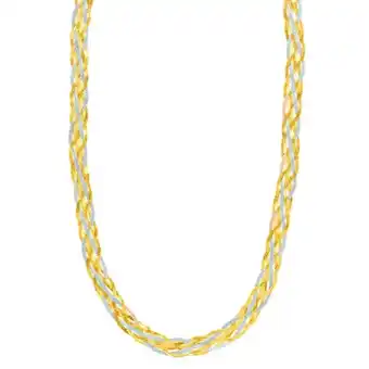 Auchan Parure collier + bracelet argent offre