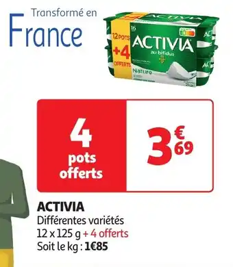 Auchan ACTIVIA offre