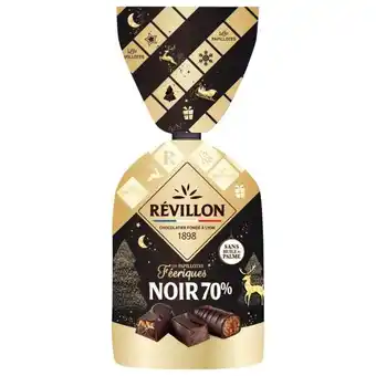 Auchan Papillotes féérique lait révillon offre