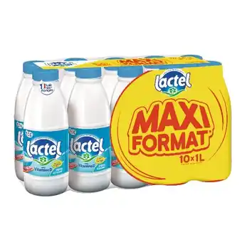 Auchan Lait demi-écrémé lactel offre
