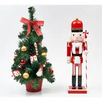 Auchan Casse noisette bois 36 cm actuel offre