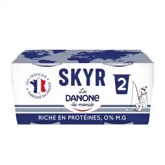 Auchan Skyr nature danone offre